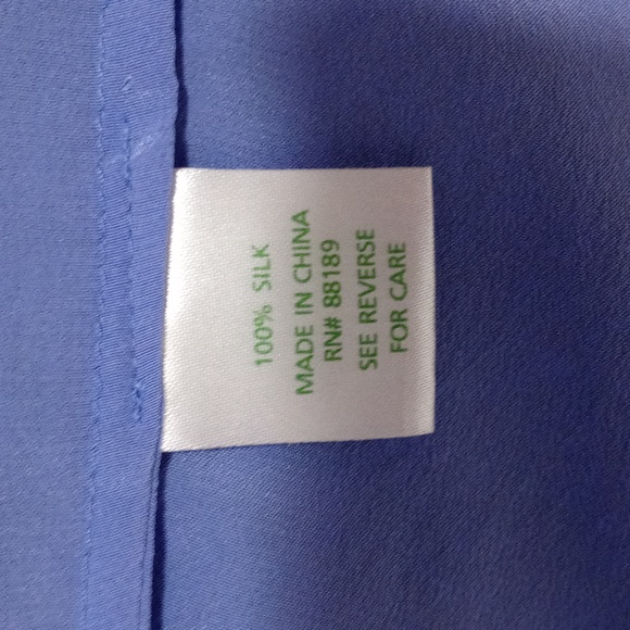 💙HTF Lilly Pulitzer💙 - Silk Port Top - Picture 8 of 12